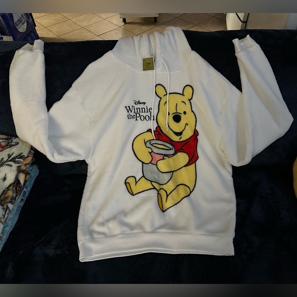Disney Sweaters - Disney Winnie the Pooh white hoodie